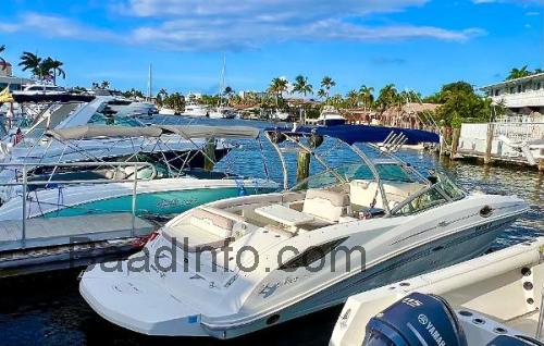 Sea Ray 300 Sundeck anmeldelser og tekniske specifikationer